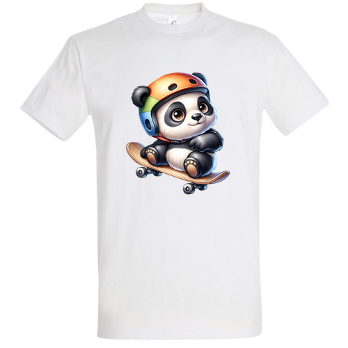 Panda pe Skateboard